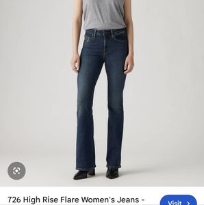 Levi's 726 Flare Jeans, Size 26